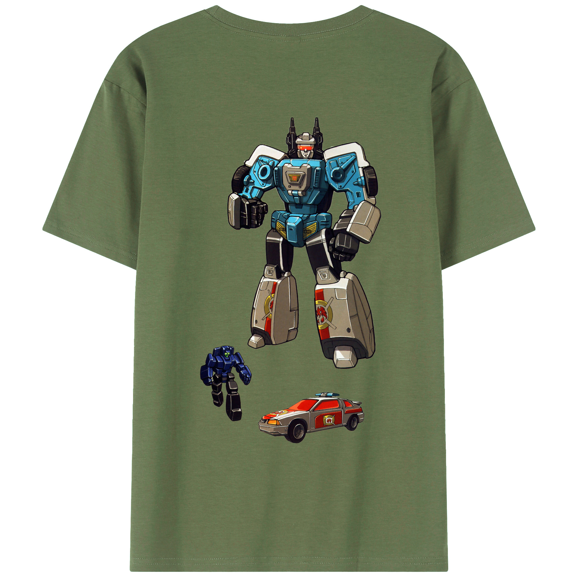 （画像用）  綿100％ メンズ半袖Tシャツ（バックプリント） 通気性
